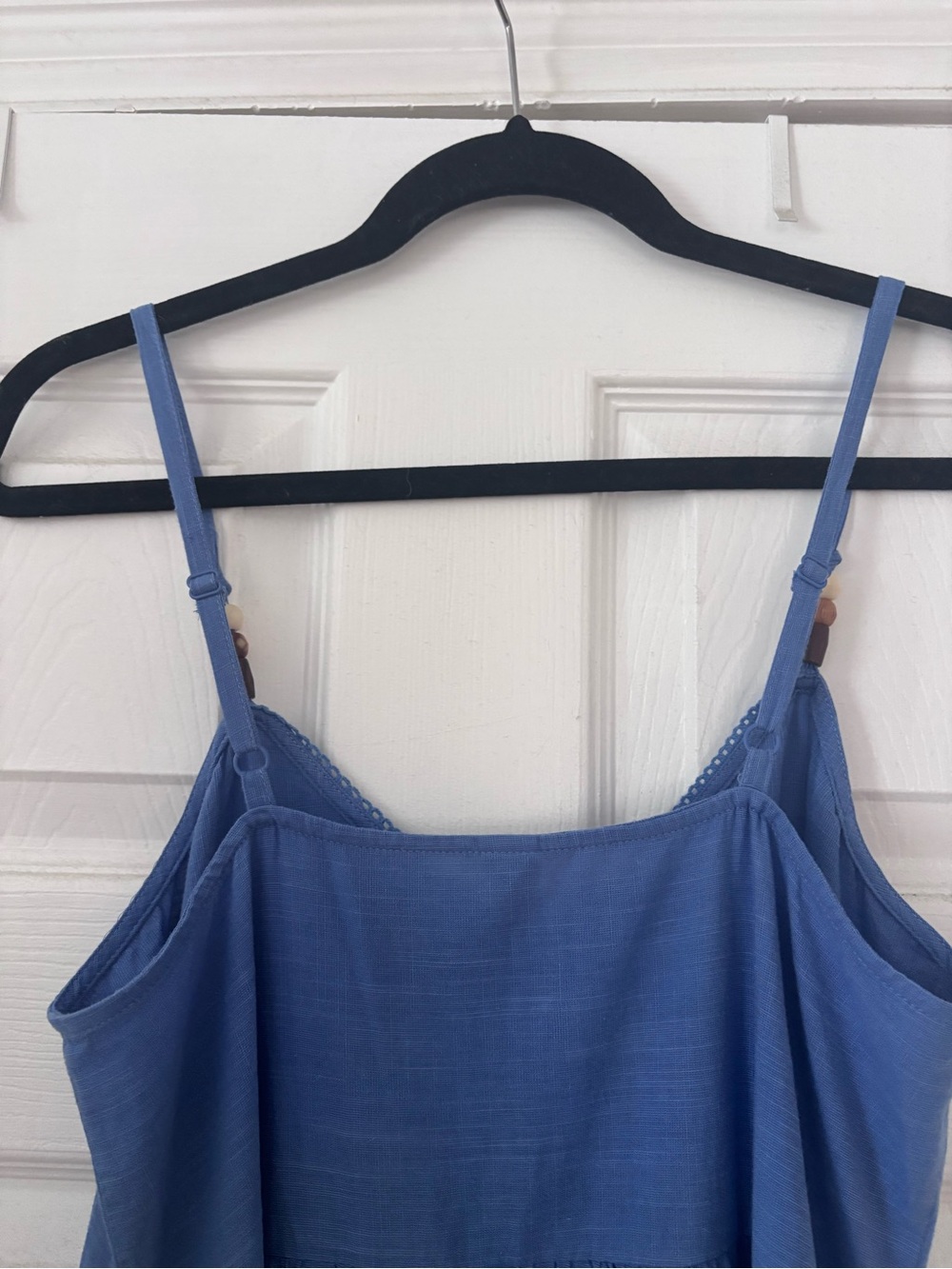 Old Navy Light Blue Tiered V-Neck Sundress - Picture 6 of 6